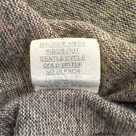 David Cline Ombre Cowl Neck Tunic Top Textured Knit Women’s Medium - Picture 12 of 12